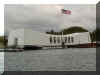 We took a navy tour boat out to the USS Arizona Memorial, a 9 minute ride - click on pic for larger representation