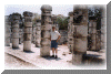 This is Bruce standing in an area of pillars called the 1000 columns - Click on picture to see larger representation